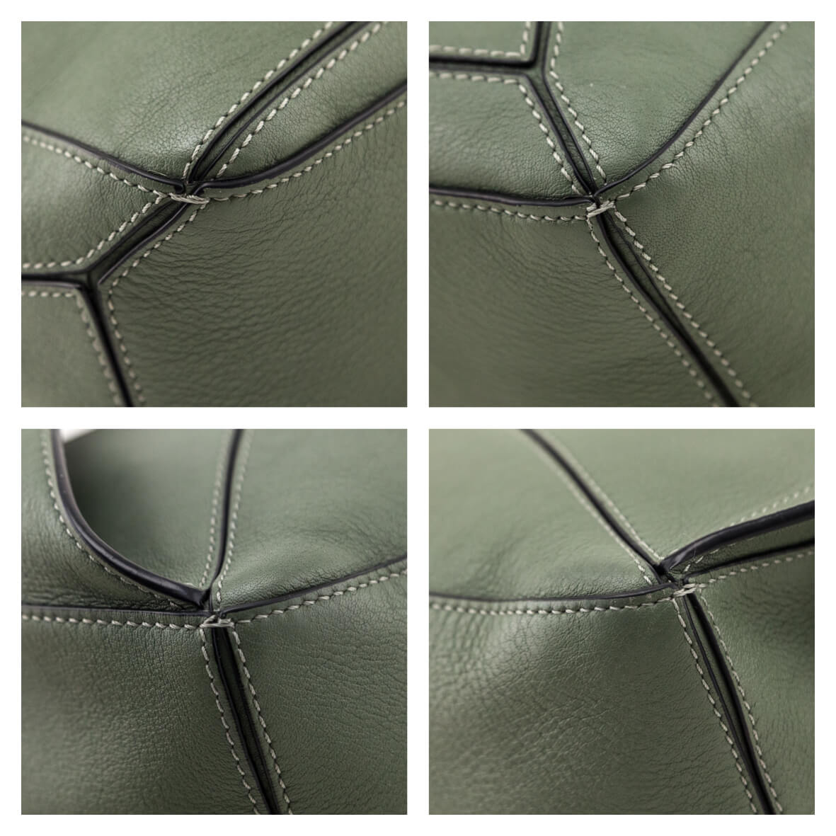 Loewe Green Small Puzzle Belt Bag - Love that Bag etc - Preowned Authentic Designer Handbags & Preloved Fashions