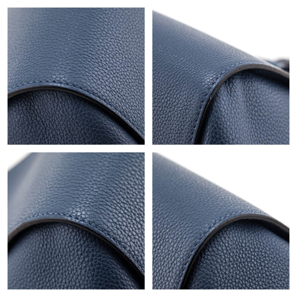 Loewe Indigo Calfskin Small Hammock Bag - Love that Bag etc - Preowned Authentic Designer Handbags & Preloved Fashions