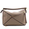 Loewe Mink & Sand Calfskin Medium Puzzle Bag - Love that Bag etc - Preowned Authentic Designer Handbags & Preloved Fashions