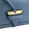 Loewe Stone Blue Calfskin Mini Barcelona Bag - Love that Bag etc - Preowned Authentic Designer Handbags & Preloved Fashions