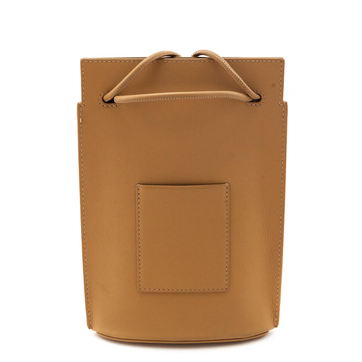 Loewe Tan Calfskin Pebble Dice Pocket Pouch - Love that Bag etc - Preowned Authentic Designer Handbags & Preloved Fashions
