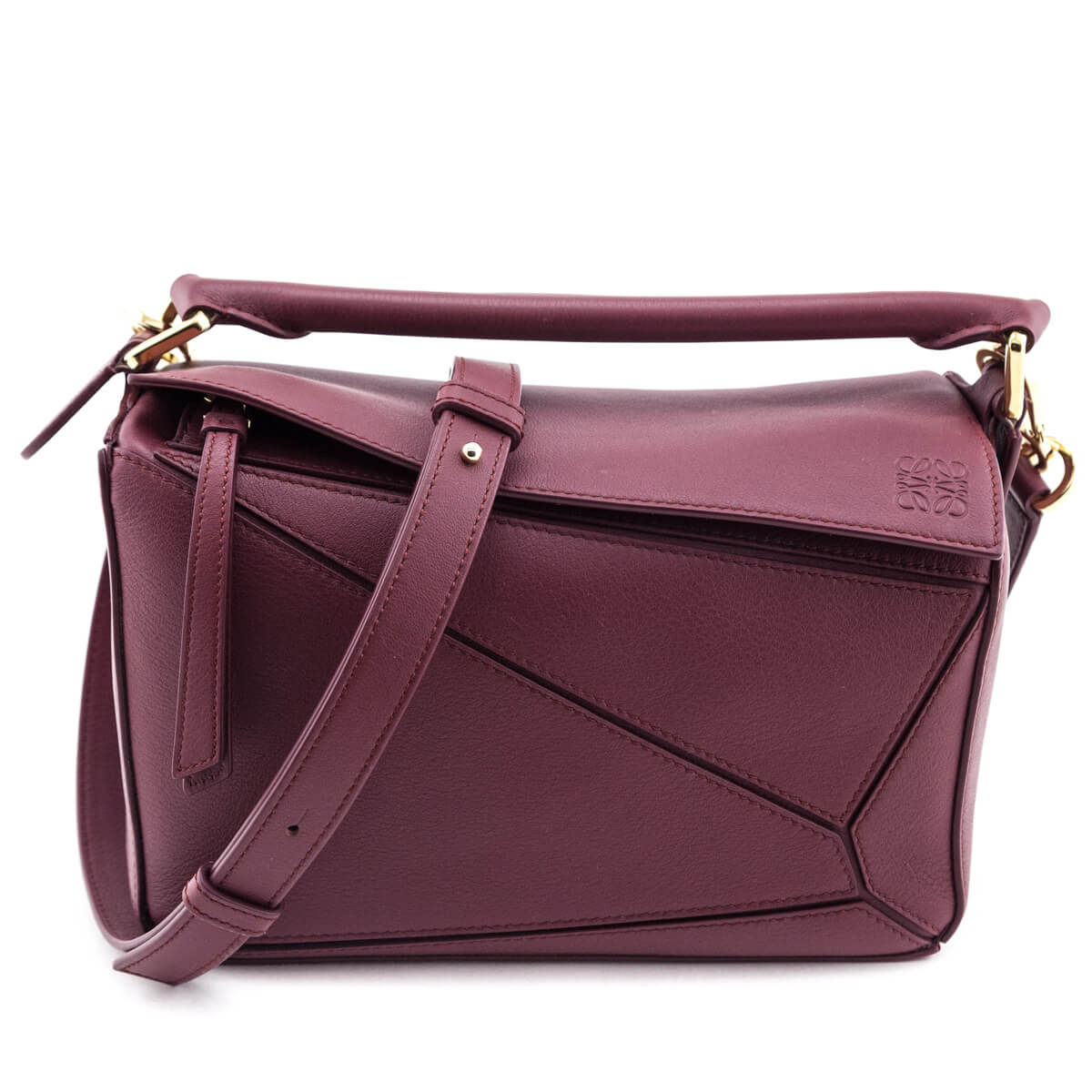 Loewe Wild Berry Small Puzzle Bag - Love that Bag etc - Preowned Authentic Designer Handbags & Preloved Fashions