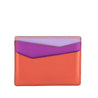 Loewe x Paula's Ibiza Orange Multicolor Puzzle Card Holder - Love that Bag etc - Preowned Authentic Designer Handbags & Preloved Fashions