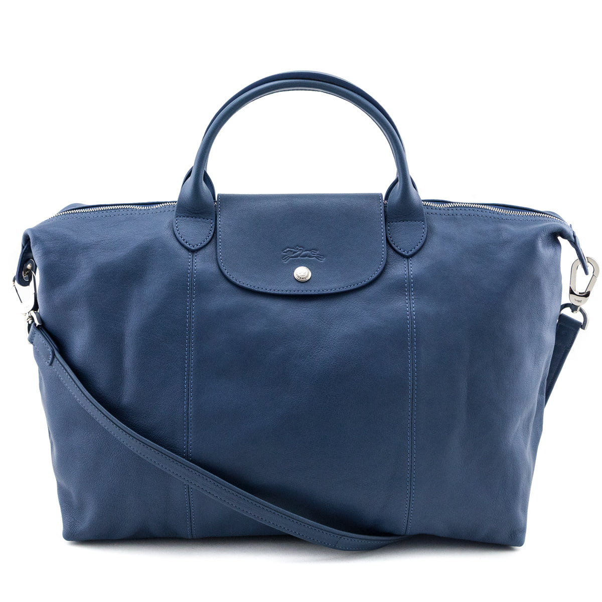 LongchampBlueCalfskinLePliageCuirLargeTopHandle-1.jpg