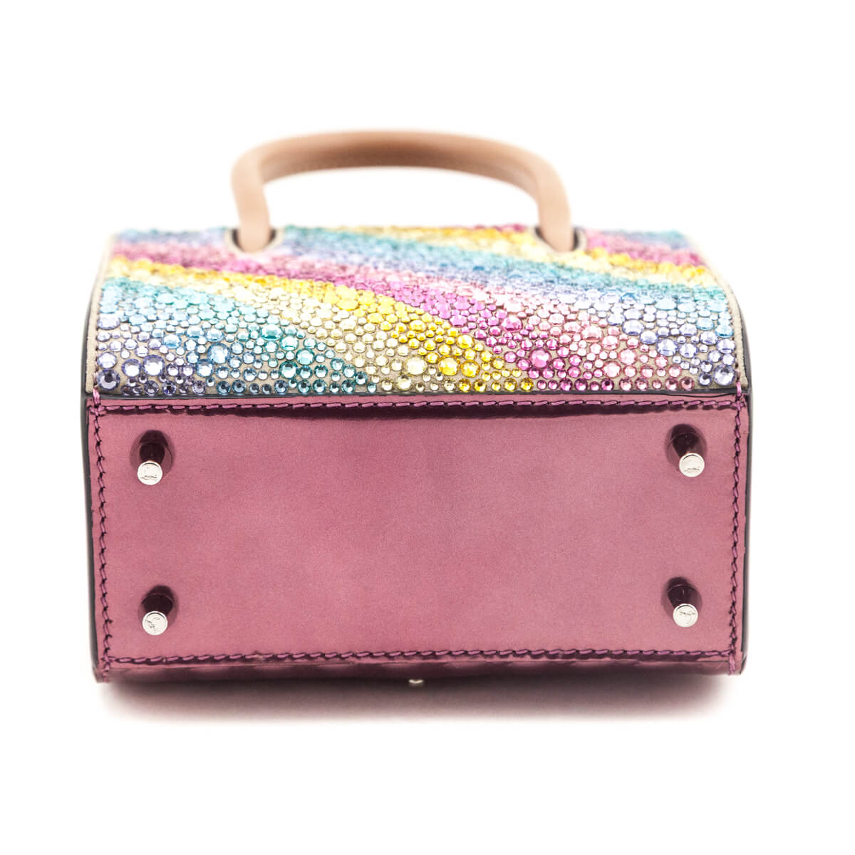 Louboutin Rainbow Crystal Nano Paloma