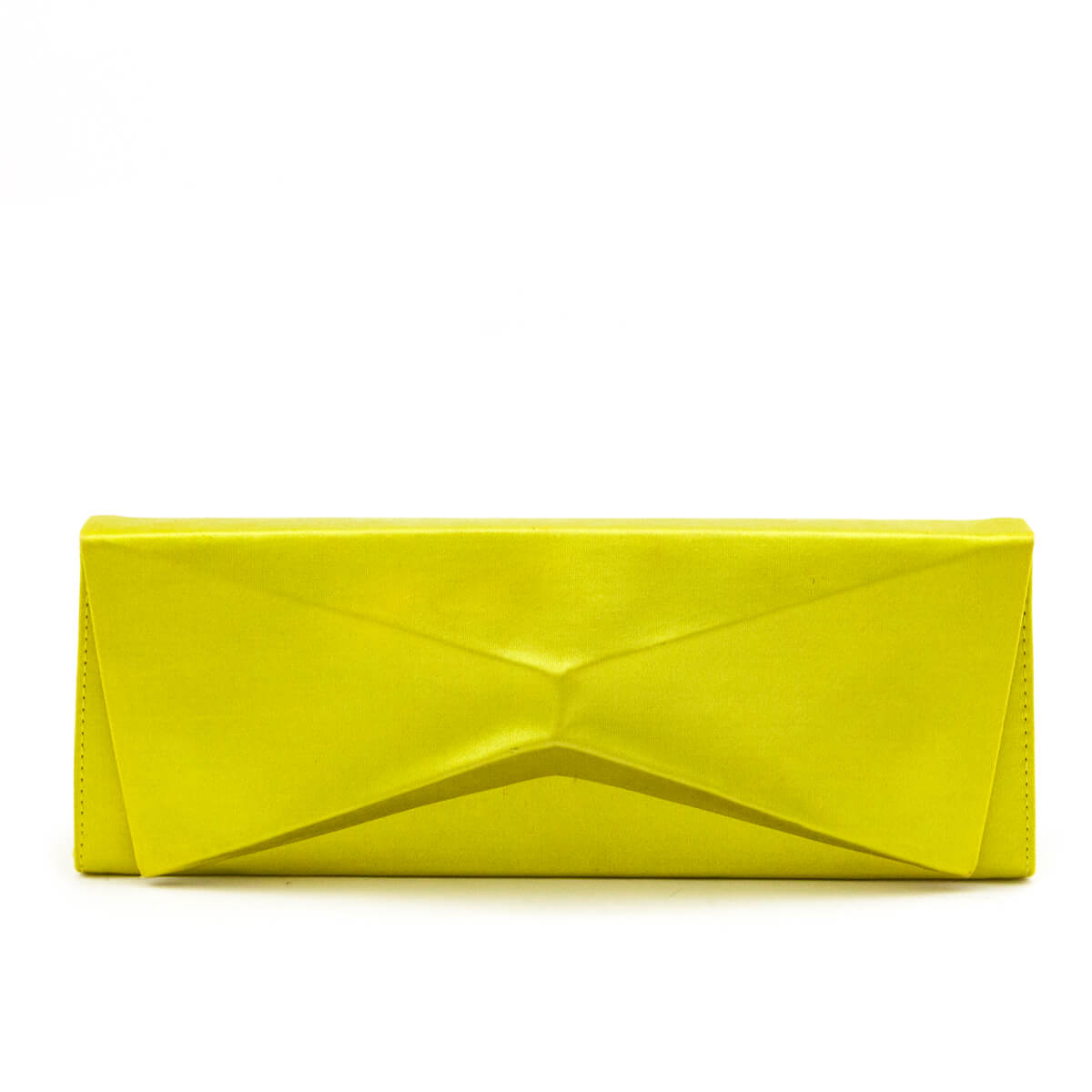 Louboutin Souffre Satin Triangolo Clutch - Love that Bag etc - Preowned Authentic Designer Handbags & Preloved Fashions