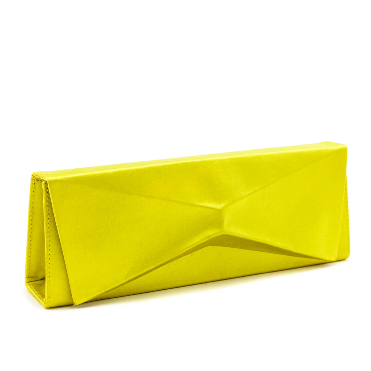 Louboutin Souffre Satin Triangolo Clutch - Love that Bag etc - Preowned Authentic Designer Handbags & Preloved Fashions