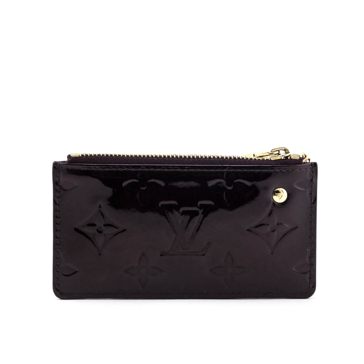 Louis Vuitton Amarante Monogram Vernis Key Pouch - Love that Bag etc - Preowned Authentic Designer Handbags & Preloved Fashions