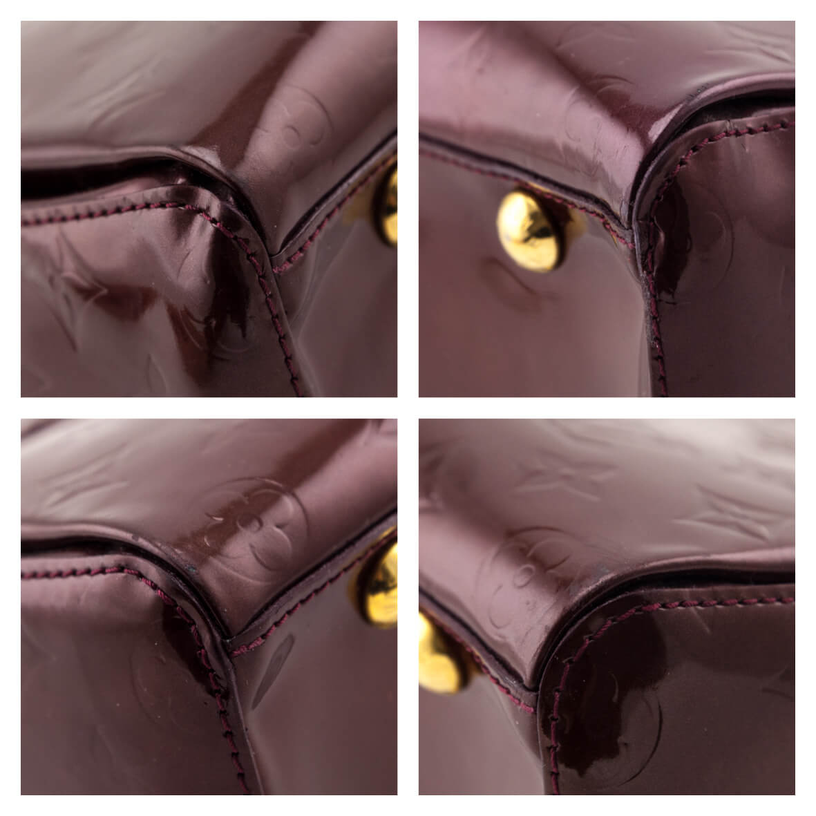 Louis Vuitton Amarante Monogram Vernis Melrose Avenue Bag