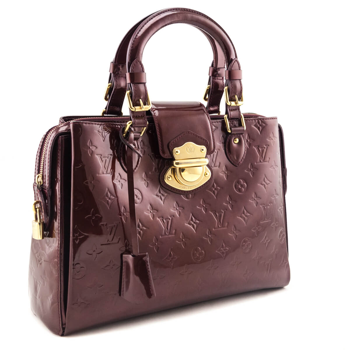 Louis Vuitton Amarante Monogram Vernis Melrose Avenue Bag