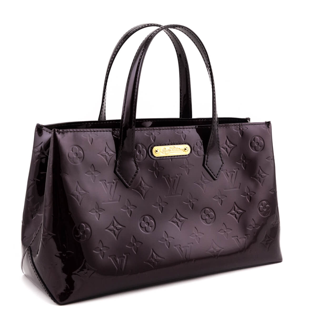 Louis Vuitton Amarante Monogram Vernis Wilshire PM - Love that Bag etc - Preowned Authentic Designer Handbags & Preloved Fashions