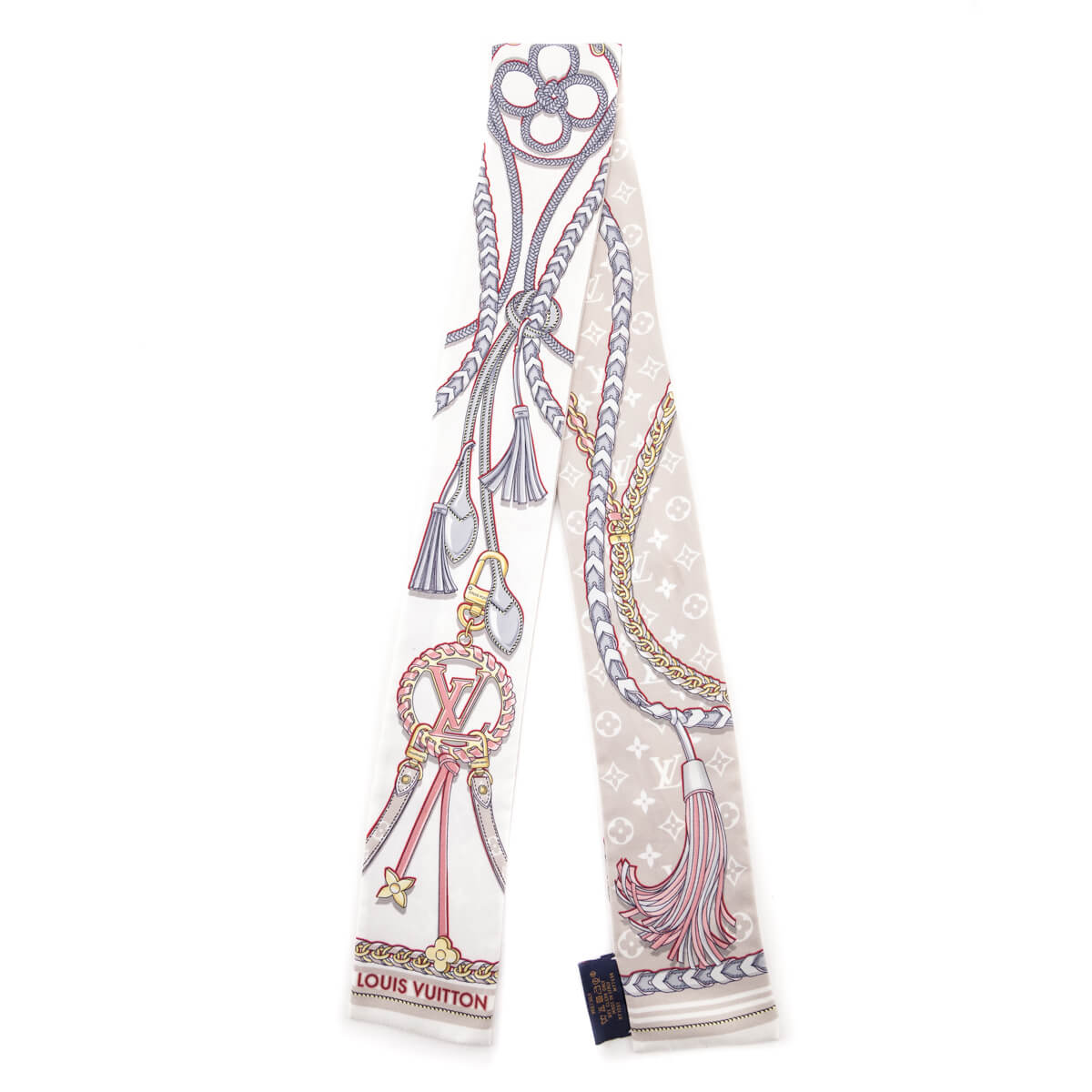 Louis Vuitton Beige Mix & Straps Silk Bandeau - Love that Bag etc - Preowned Authentic Designer Handbags & Preloved Fashions