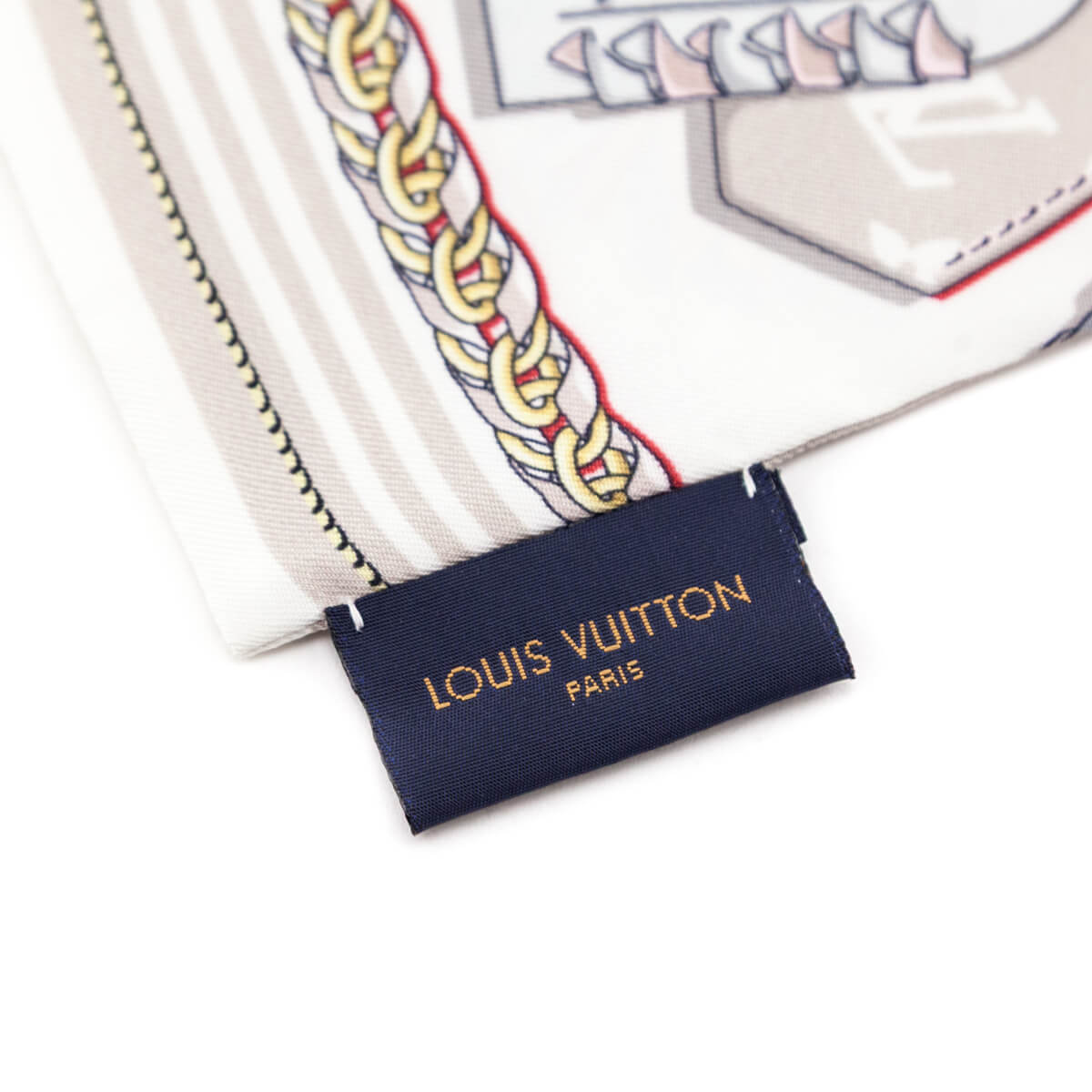 Louis Vuitton Beige Mix & Straps Silk Bandeau - Love that Bag etc - Preowned Authentic Designer Handbags & Preloved Fashions