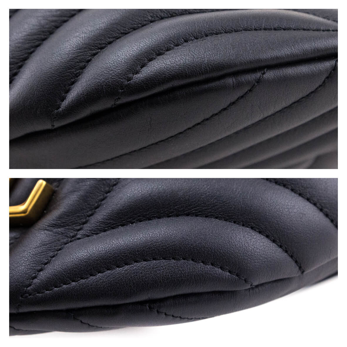 Louis Vuitton Black Calfskin New Wave Bumbag