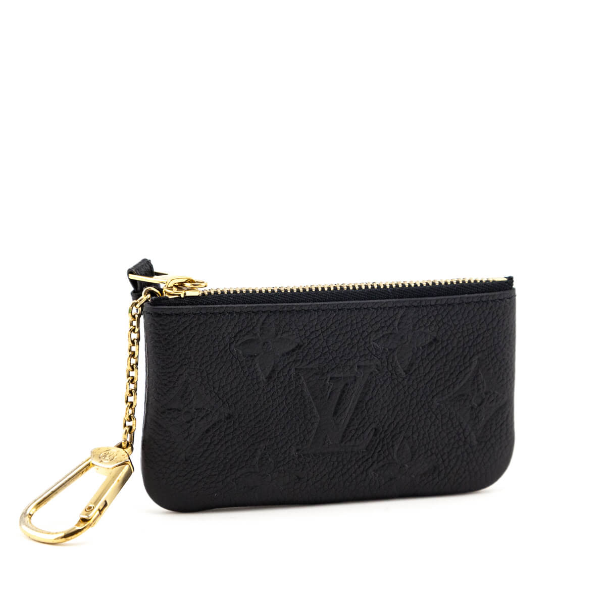 Louis Vuitton Black Empreinte Key Pouch - Love that Bag etc - Preowned Authentic Designer Handbags & Preloved Fashions