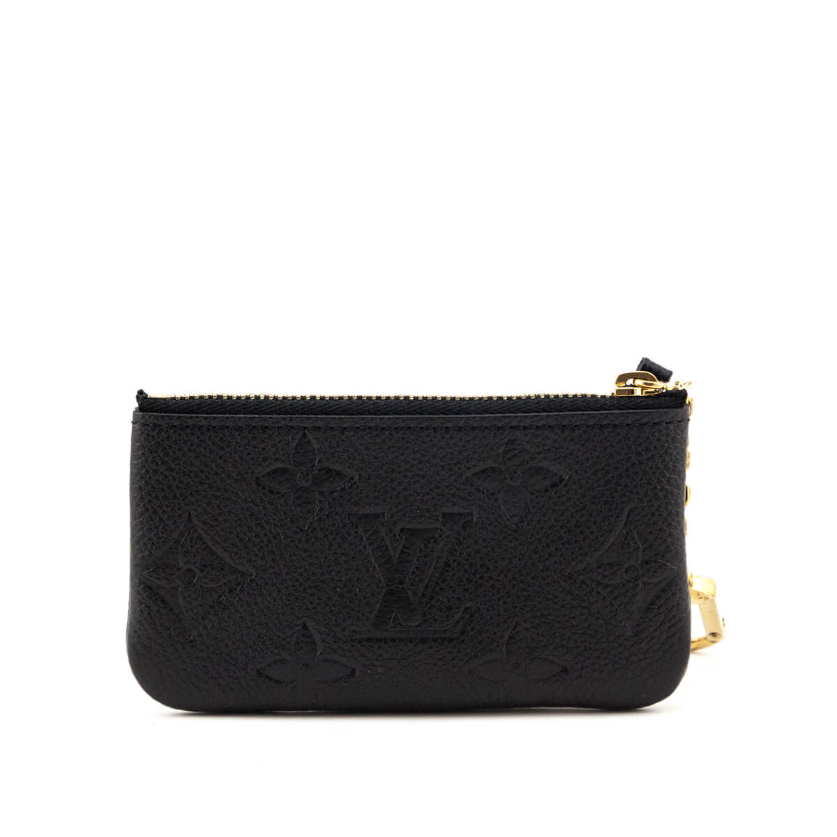 Louis Vuitton Black Empreinte Key Pouch - Love that Bag etc - Preowned Authentic Designer Handbags & Preloved Fashions