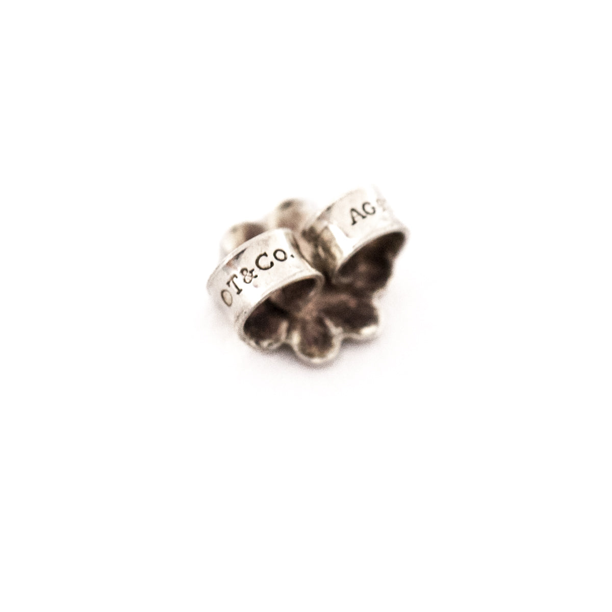 Tiffany & Co. Signature Pearl & Silver Stud Earrings