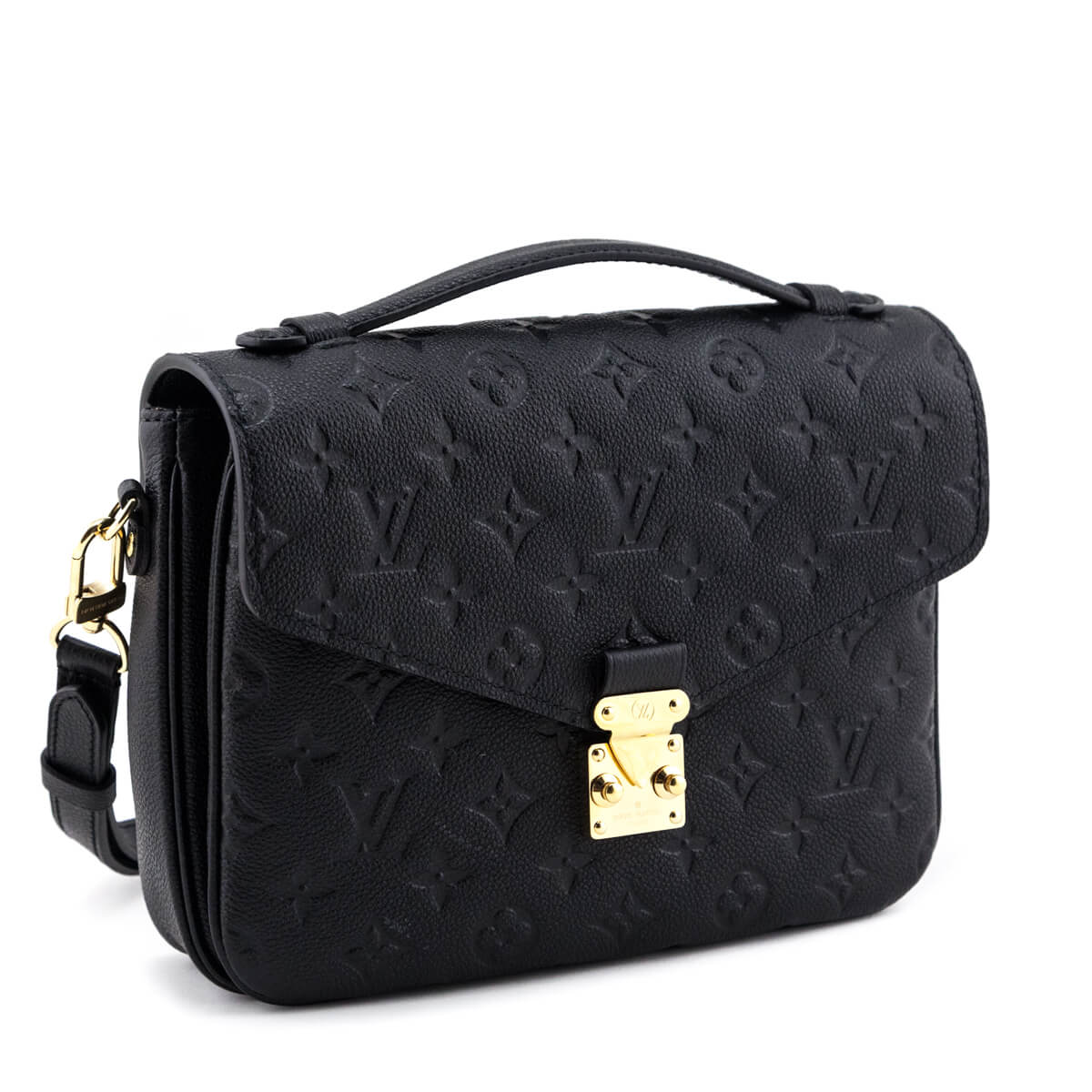 Louis Vuitton Black Empreinte Pochette Metis - Love that Bag etc - Preowned Authentic Designer Handbags & Preloved Fashions