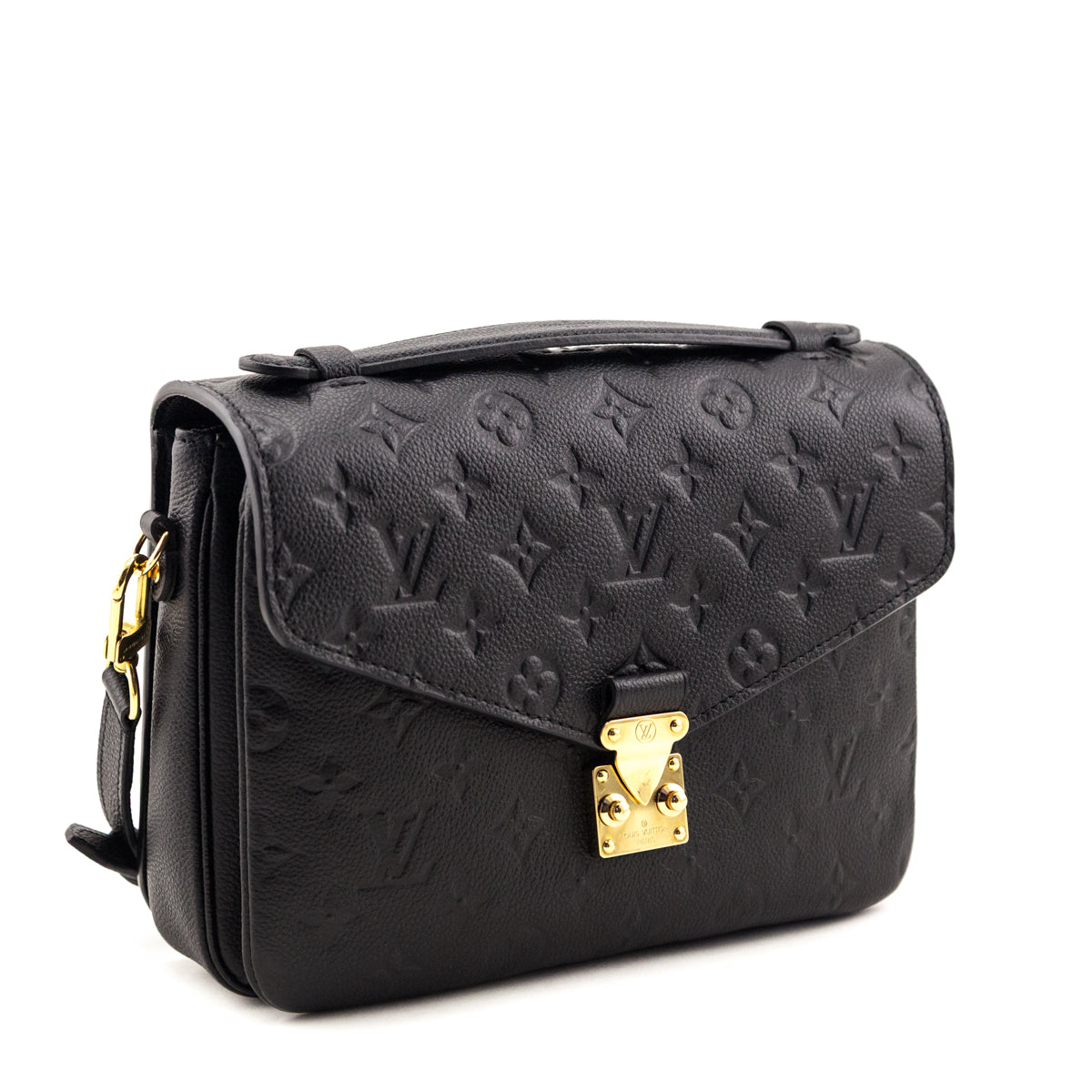 Louis Vuitton Black Empreinte Pochette Metis