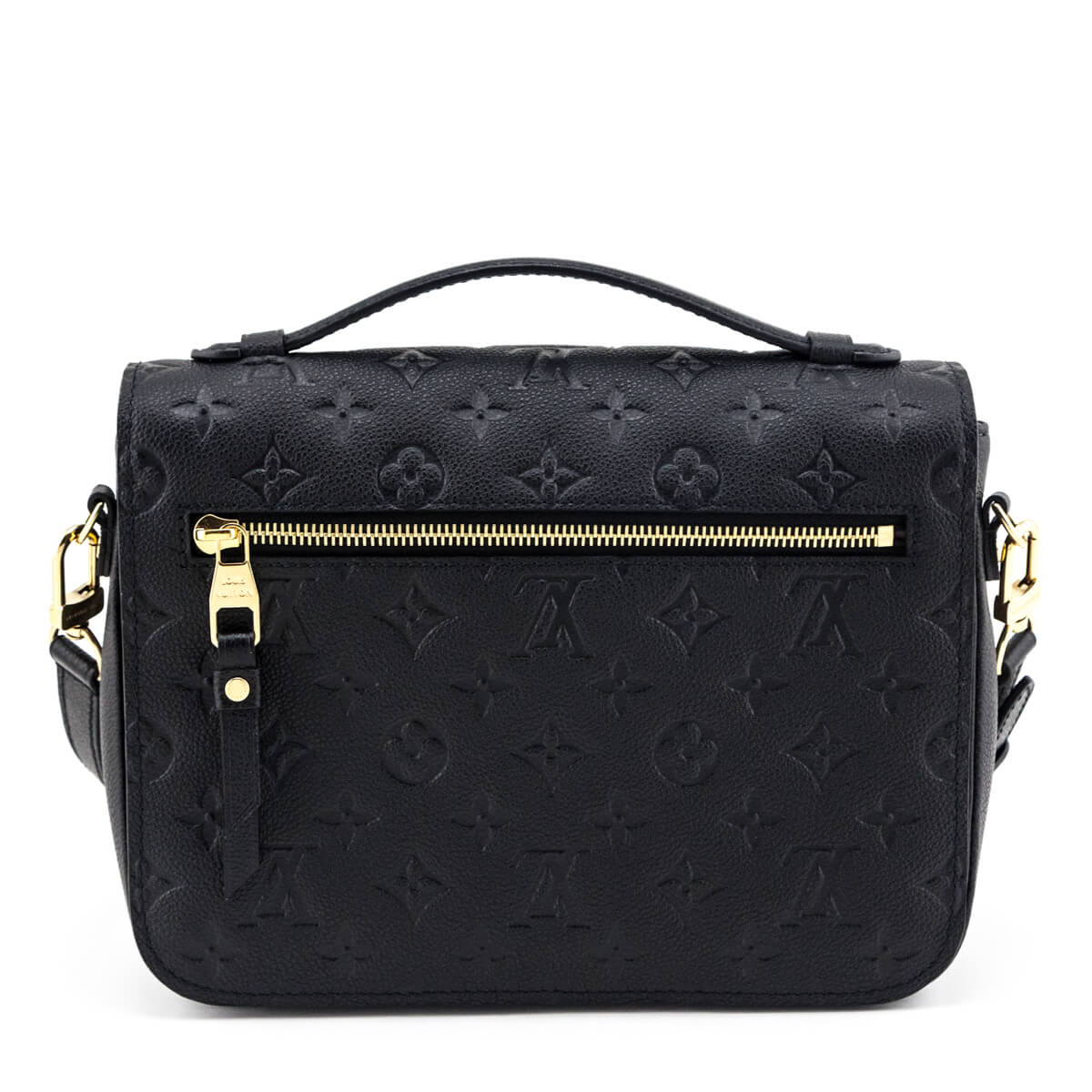 Louis Vuitton Black Empreinte Pochette Metis - Love that Bag etc - Preowned Authentic Designer Handbags & Preloved Fashions