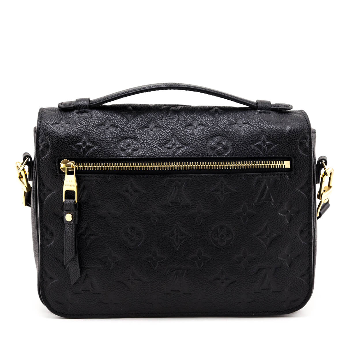 Louis Vuitton Black Empreinte Pochette Metis - Love that Bag etc - Preowned Authentic Designer Handbags & Preloved Fashions