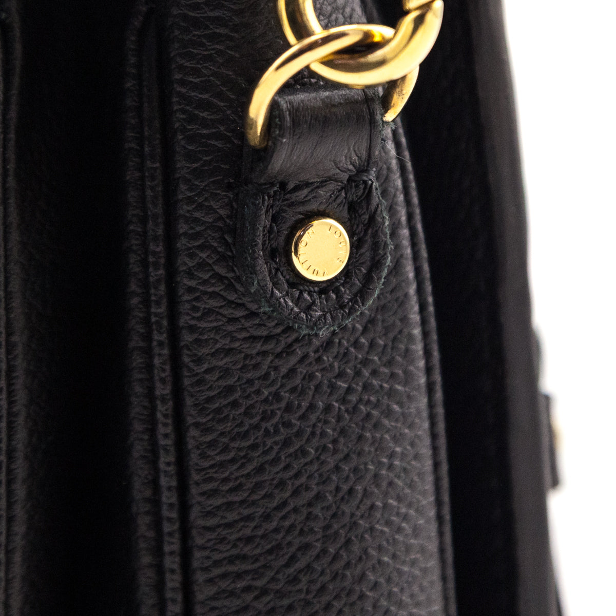 Louis Vuitton Black Empreinte Pochette Metis