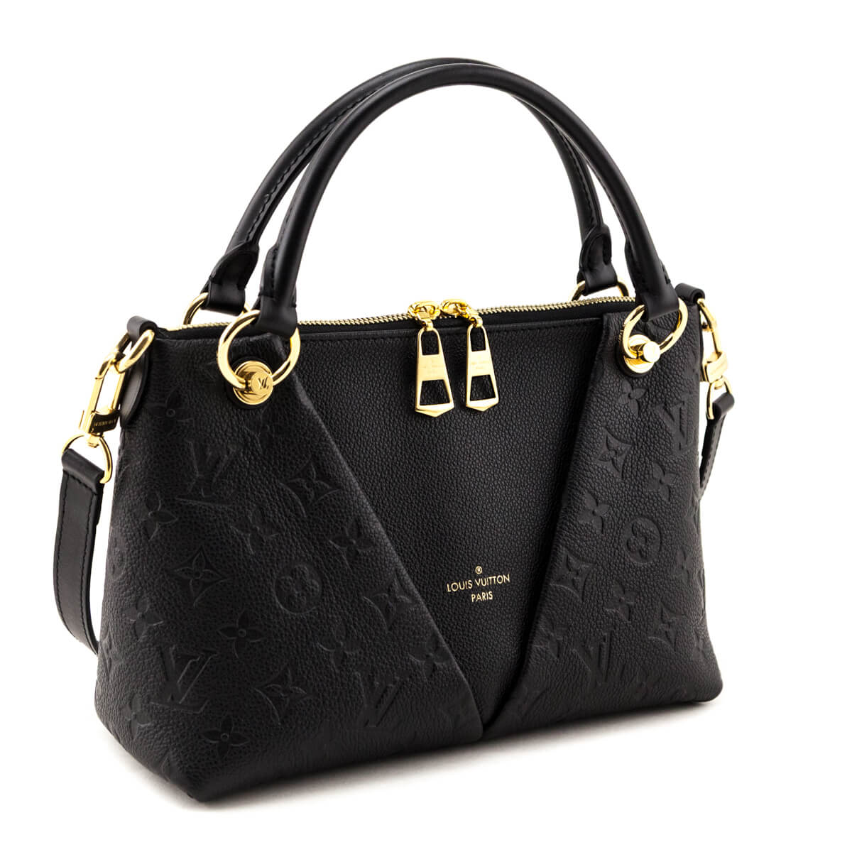 Louis Vuitton Black Empreinte V Tote BB - Love that Bag etc - Preowned Authentic Designer Handbags & Preloved Fashions