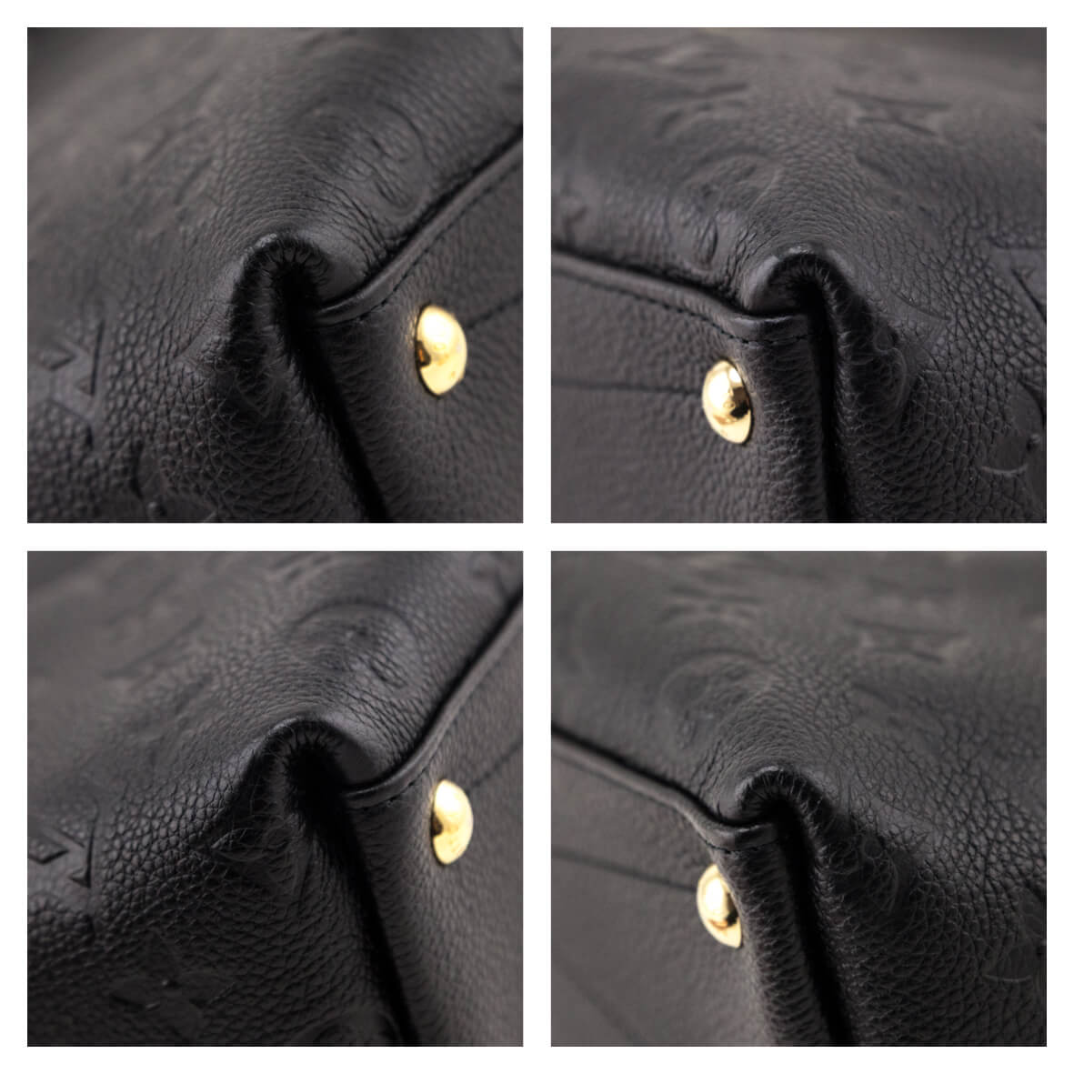 Louis Vuitton Black Empreinte V Tote BB - Love that Bag etc - Preowned Authentic Designer Handbags & Preloved Fashions