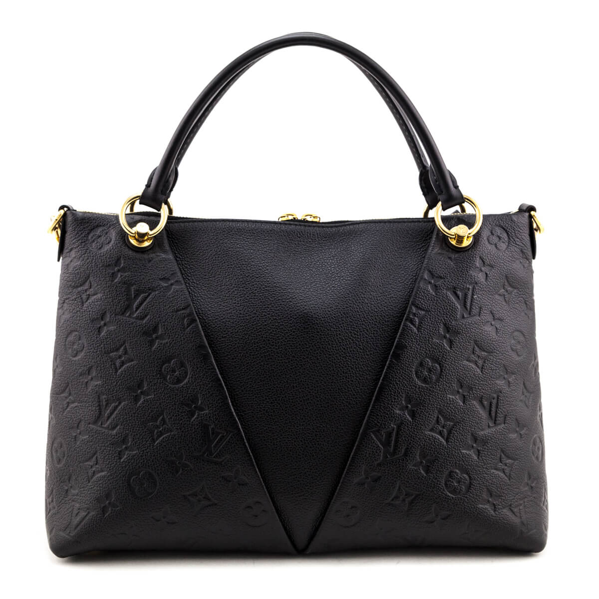 Louis Vuitton Black Empreinte V Tote MM - Love that Bag etc - Preowned Authentic Designer Handbags & Preloved Fashions