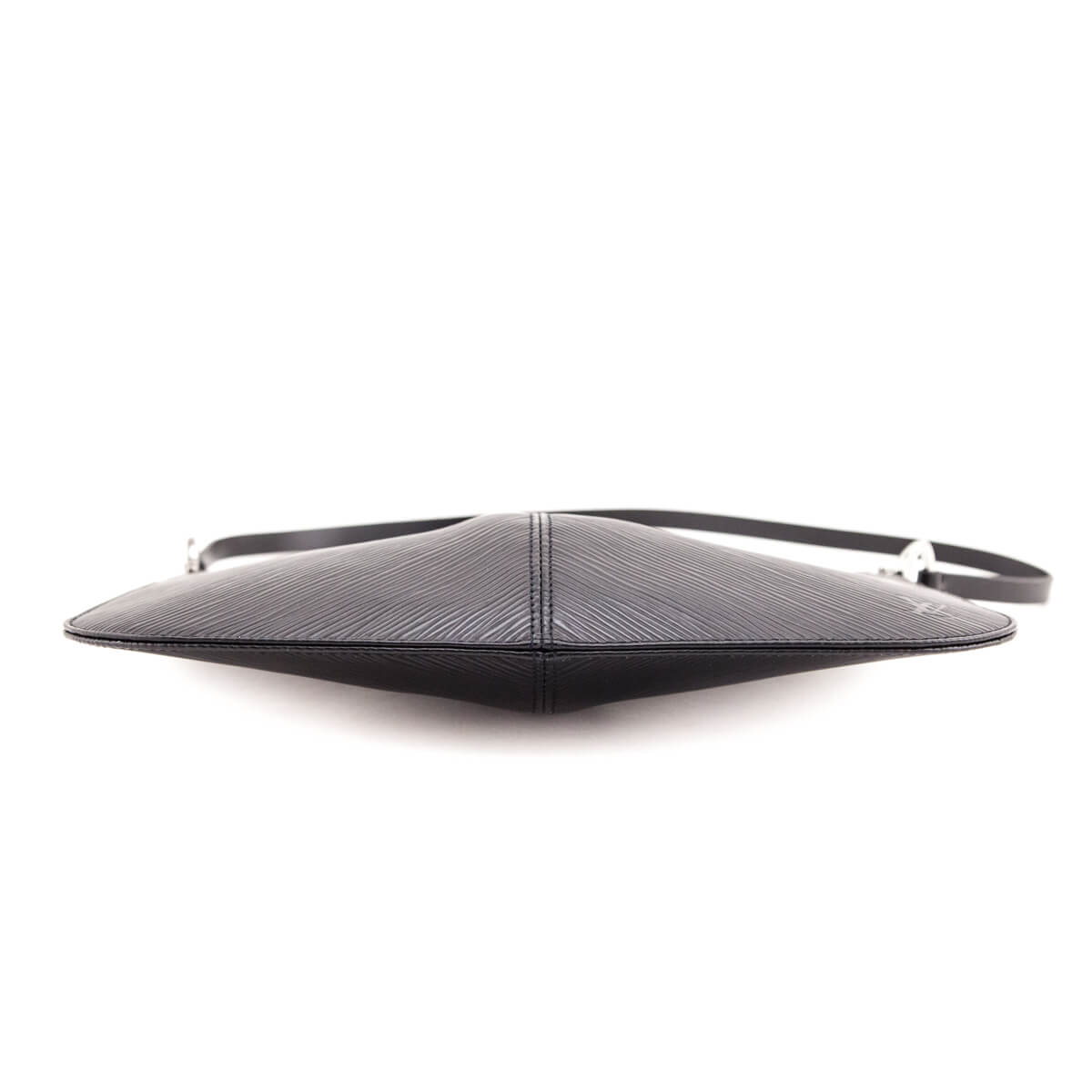 Louis Vuitton Black Epi Demi Lune Pochette