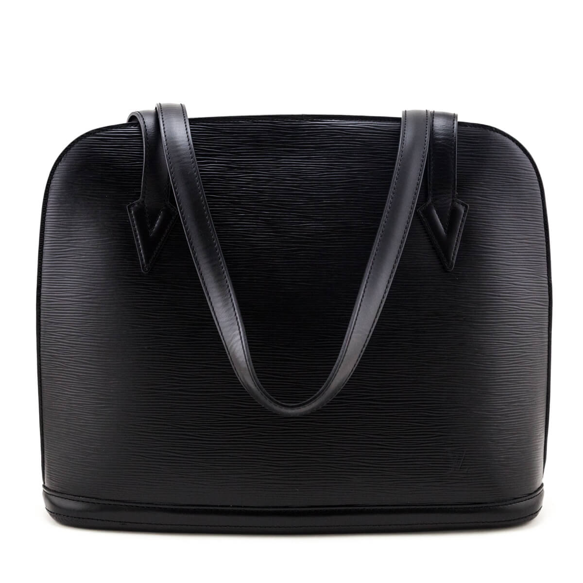 Louis Vuitton Black Epi Lussac Shoulder Bag - Love that Bag etc - Preowned Authentic Designer Handbags & Preloved Fashions