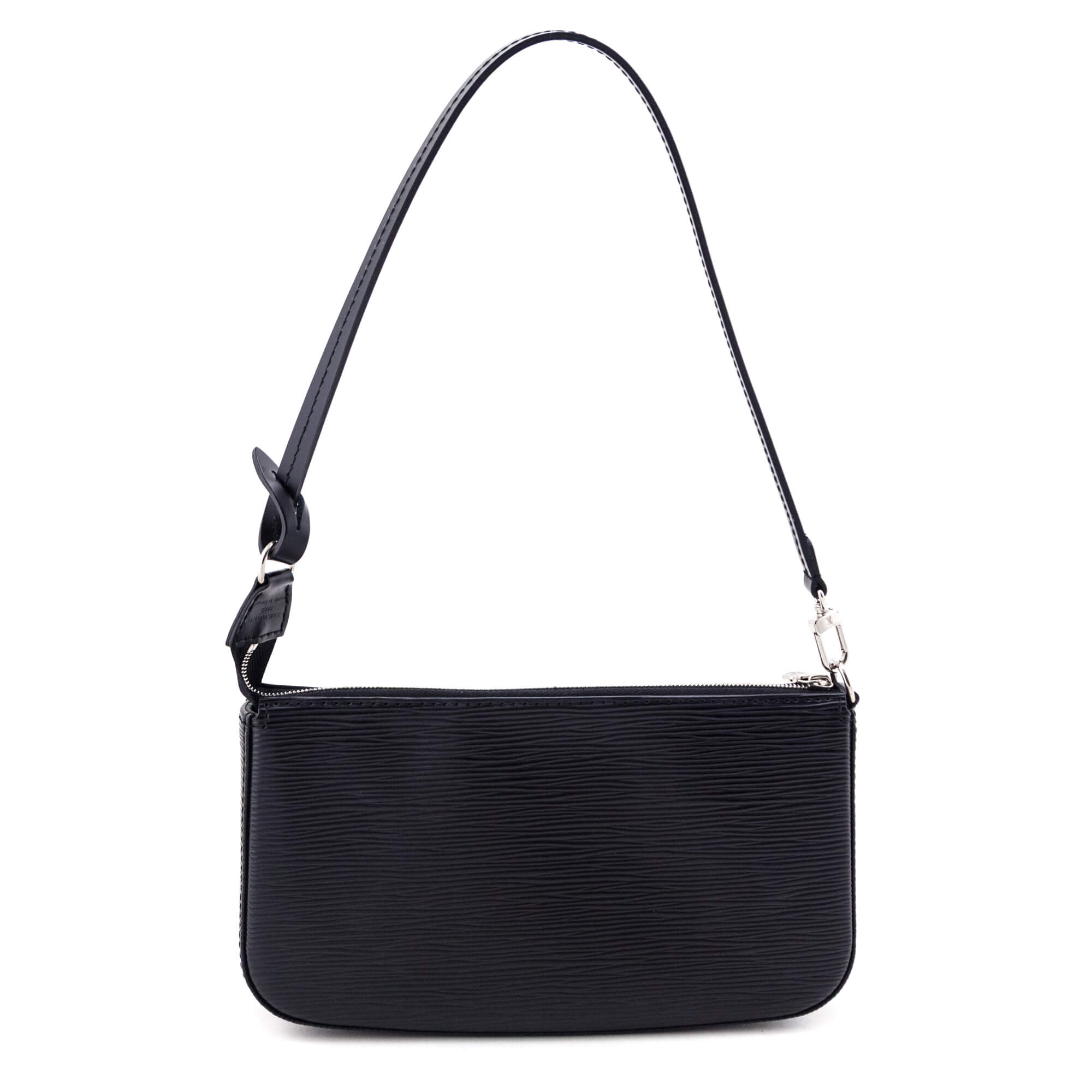 Louis Vuitton Black Epi Pochette Accessories NM - Love that Bag etc - Preowned Authentic Designer Handbags & Preloved Fashions