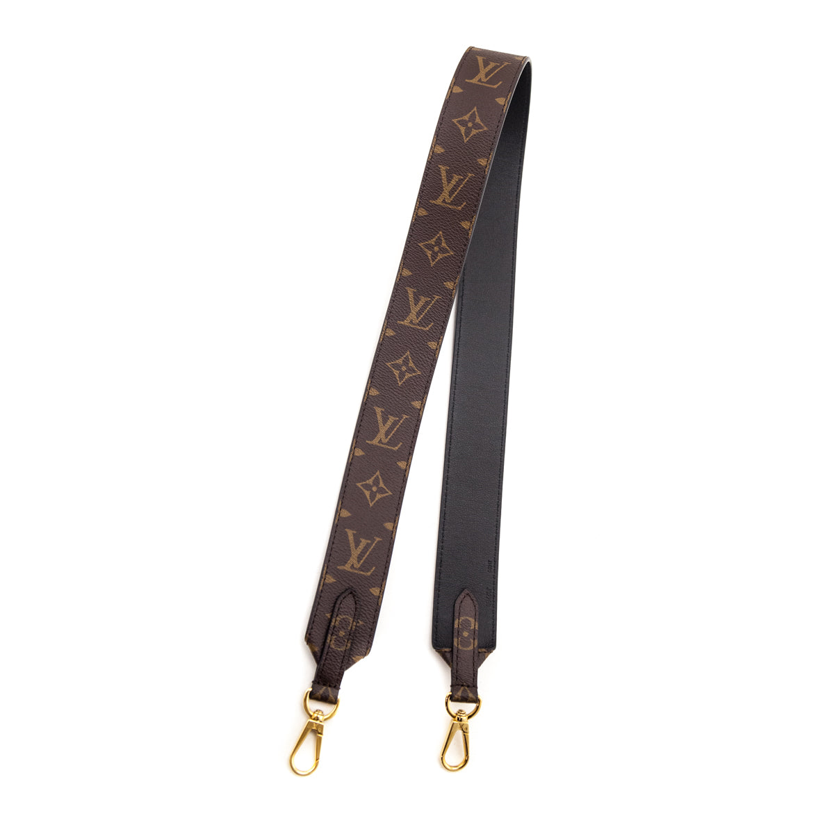 Louis Vuitton Black Monogram Bandouliere Strap - Love that Bag etc - Preowned Authentic Designer Handbags & Preloved Fashions