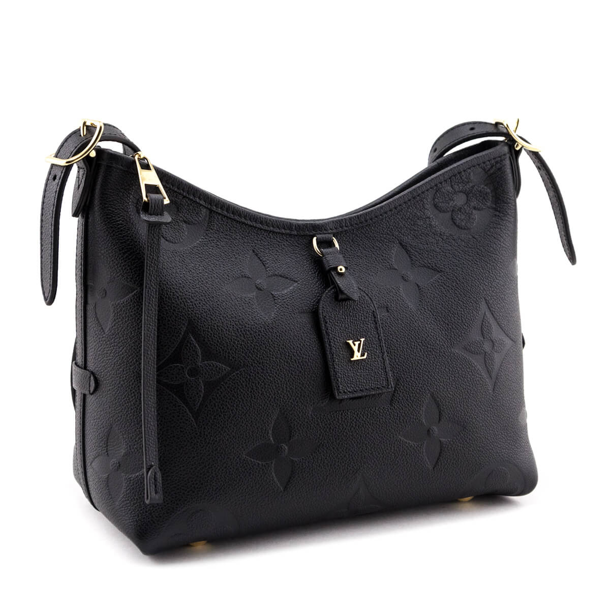 CarryAll PM Bag - Luxury Monogram Empreinte Leather Black