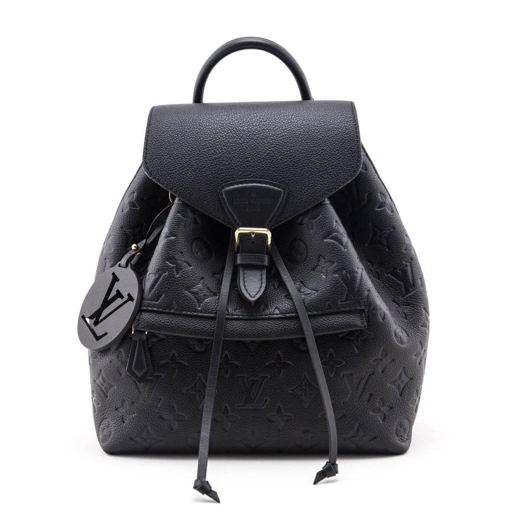Preloved Louis Vuitton Black Monogram Empreinte Leather Surene BB
