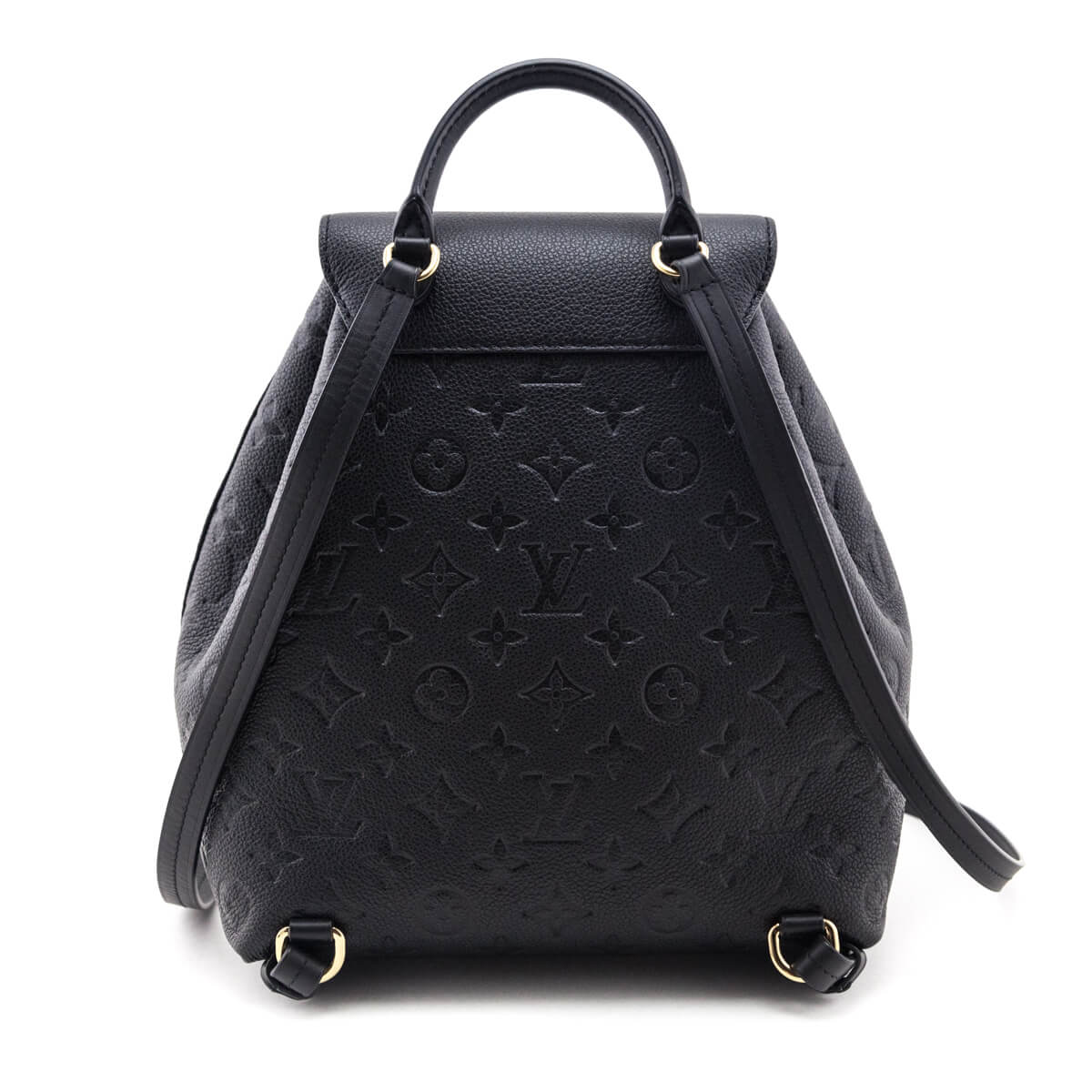 Louis Vuitton Montsouris Backpack Monogram Empreinte Black GHW (New Ve
