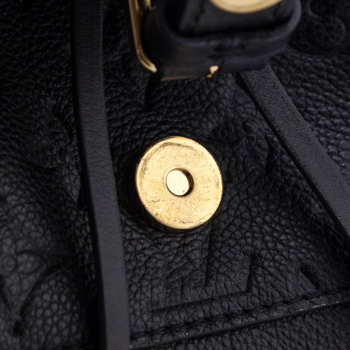Louis Vuitton The Montsouris backpack from 1994 is clad in Monogram  Empreinte embossed leather with vintage metal buckles and pendants – Royale  Tech
