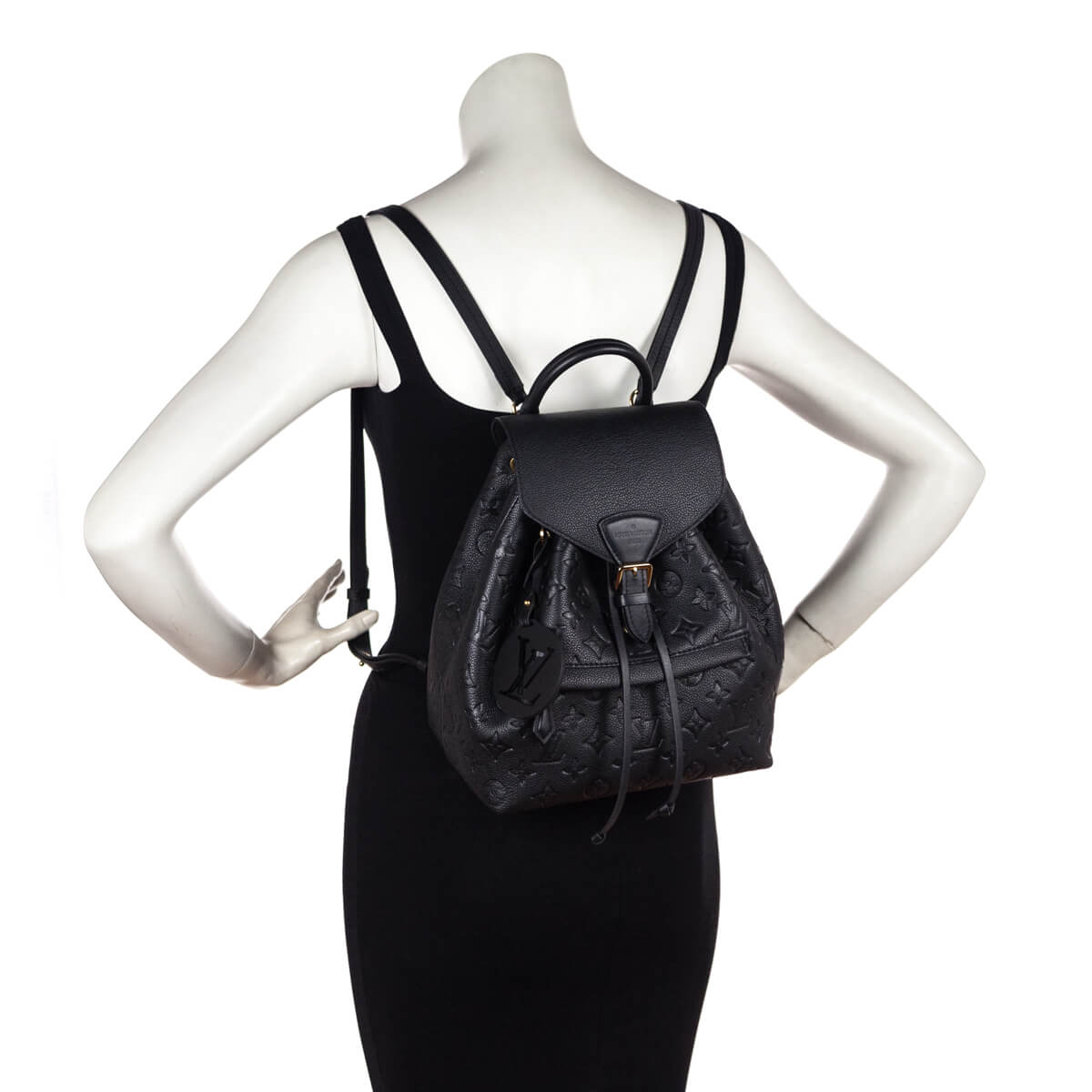 Louis Vuitton Black Empreinte Montsouris Backpack, myGemma, NZ