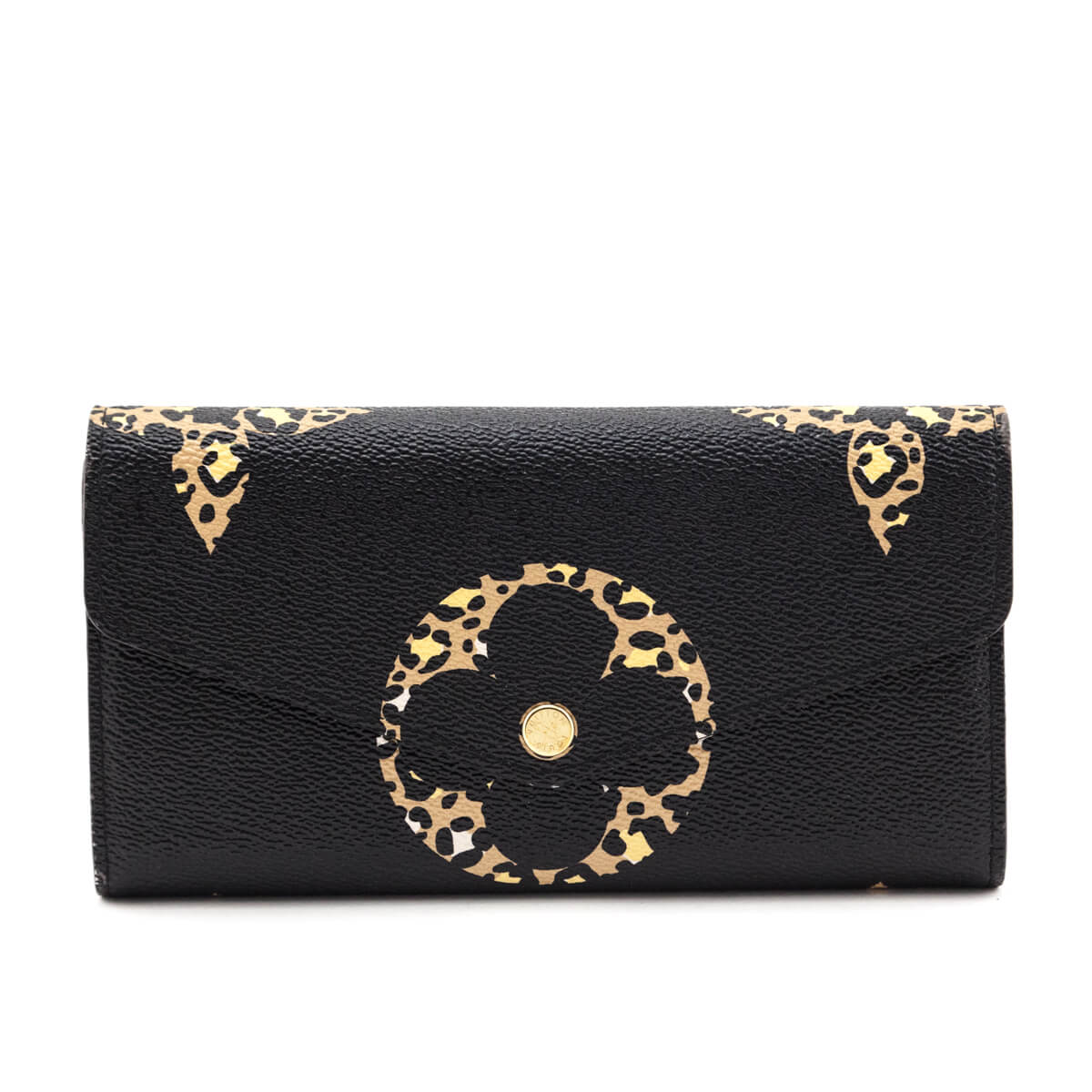 Louis Vuitton Black Monogram Giant Jungle Sarah Wallet NM - Love that Bag etc - Preowned Authentic Designer Handbags & Preloved Fashions