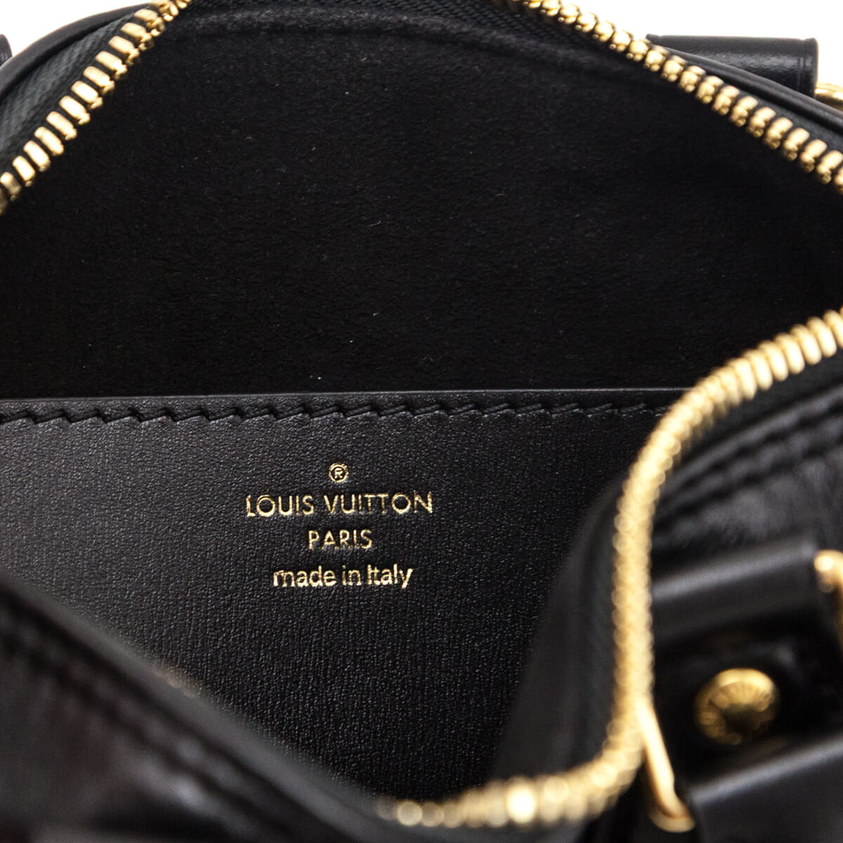 Louis Vuitton Black Monogram Ink Speedy BB - Love that Bag etc - Preowned Authentic Designer Handbags & Preloved Fashions