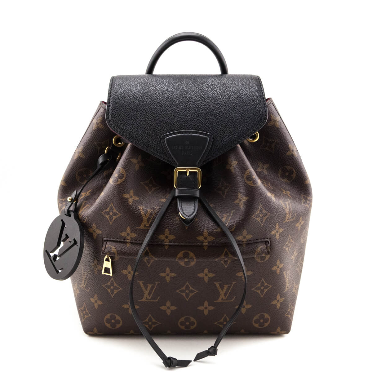 Louis Vuitton Black Monogram Montsouris PM - Love that Bag etc - Preowned Authentic Designer Handbags & Preloved Fashions