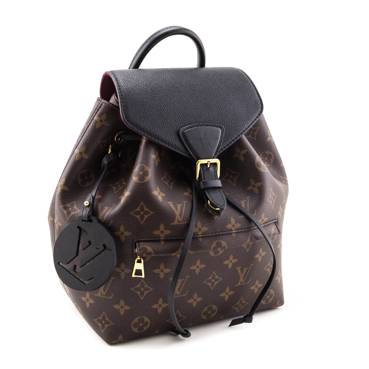 Louis Vuitton Black Monogram Montsouris PM - Love that Bag etc - Preowned Authentic Designer Handbags & Preloved Fashions