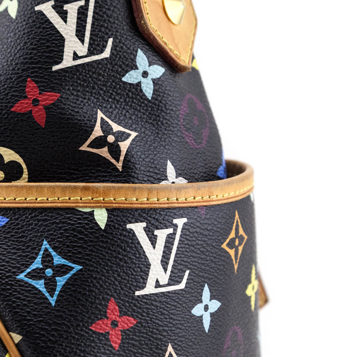 Louis Vuitton Black Monogram Multicolor Chrissie MM Bag
