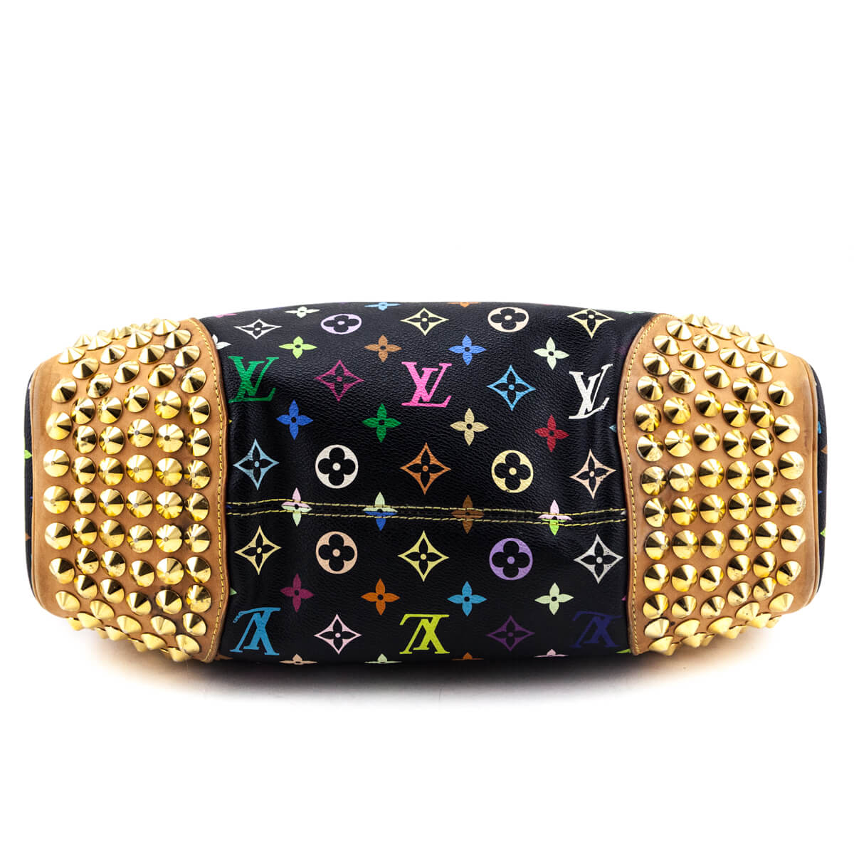 Louis Vuitton Black Monogram Multicolor Chrissie MM Bag