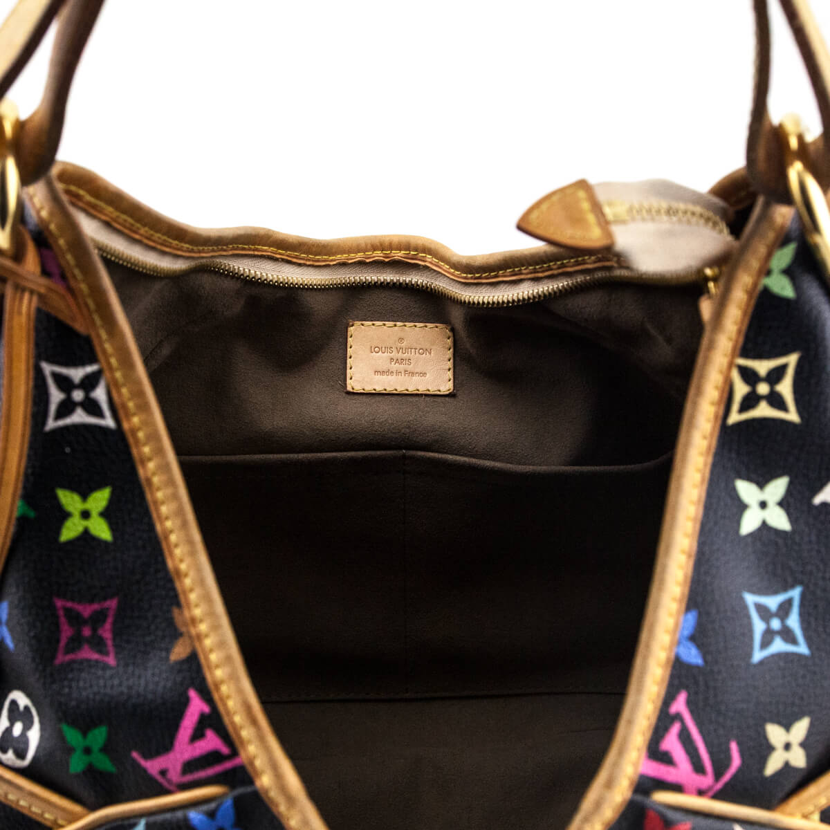 Louis Vuitton Black Monogram Multicolor Chrissie MM Bag