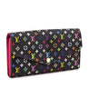 Louis Vuitton Black Monogram Multicolore Sarah Wallet NM - Love that Bag etc - Preowned Authentic Designer Handbags & Preloved Fashions