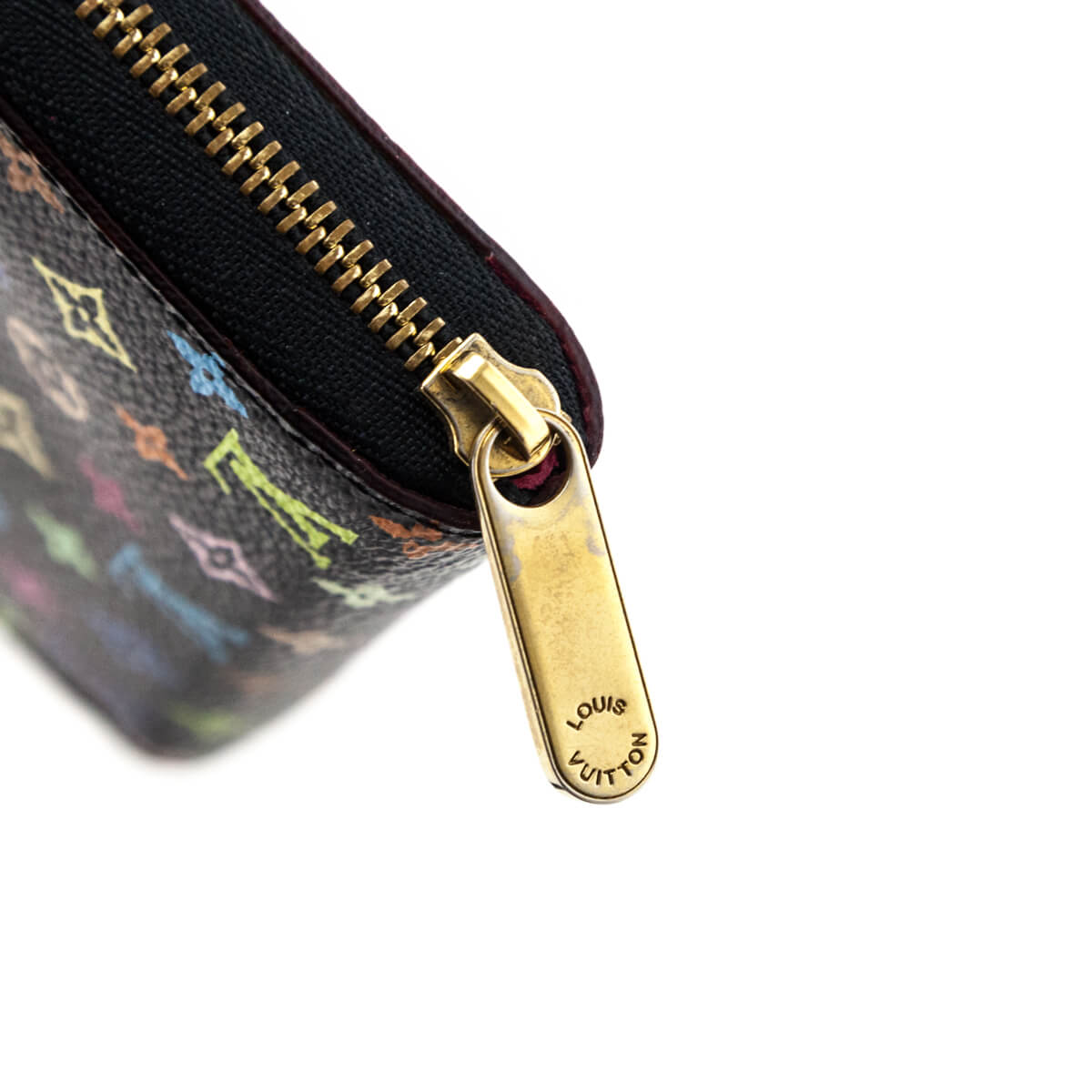Louis Vuitton Zippy Coin Purse in Multicolore Monogram Noir - SOLD