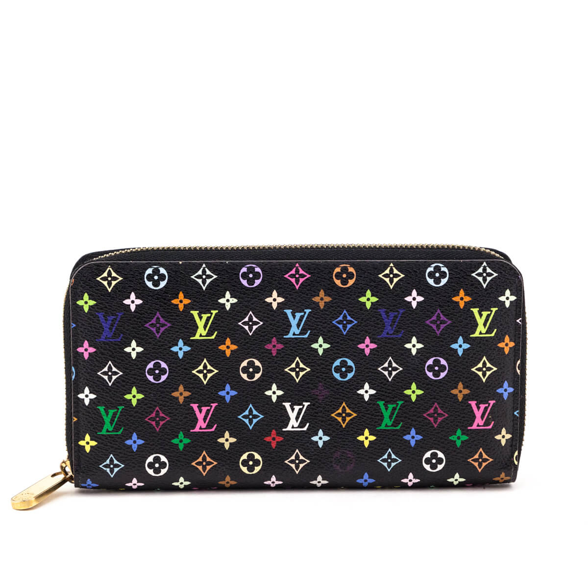 Louis Vuitton Black Monogram Multicolore Zippy Wallet - Love that Bag etc - Preowned Authentic Designer Handbags & Preloved Fashions