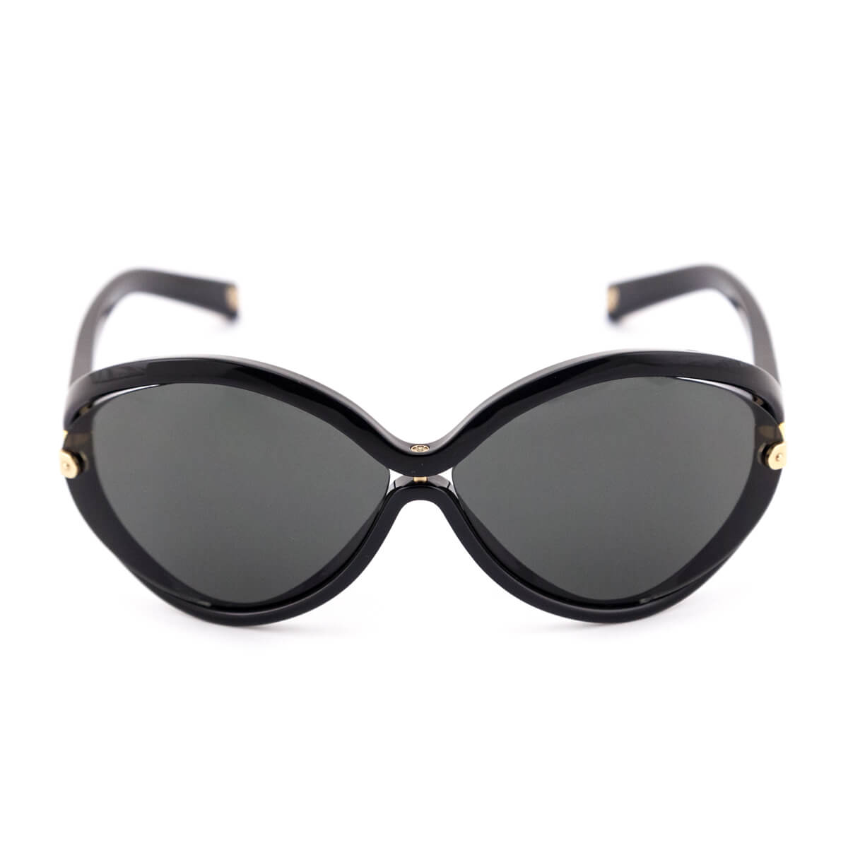 Louis Vuitton Black Oval Sunglasses - Love that Bag etc - Preowned Authentic Designer Handbags & Preloved Fashions