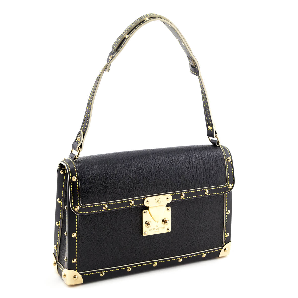 Louis Vuitton Black Suhali L'Aimable Bag - Love that Bag etc - Preowned Authentic Designer Handbags & Preloved Fashions